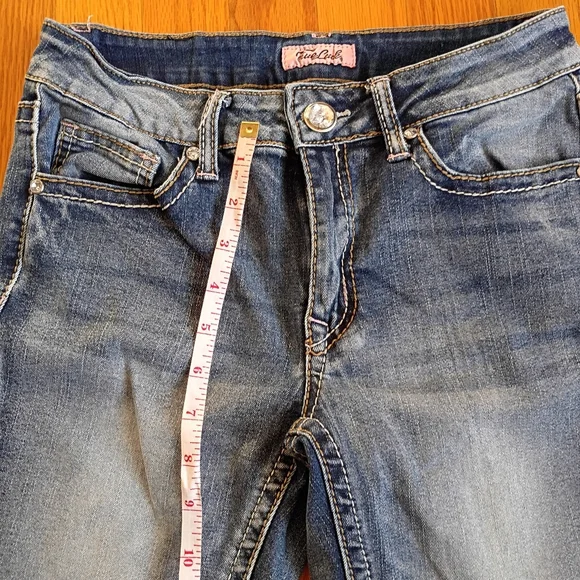 True Leech Mid-rise Bootcut Jeans Size 7/8 - Picture 6 of 11